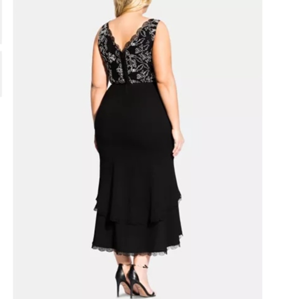 NWT! City Chic Sweet Occasion Mermaid Dress XXL/24 - Picture 2 of 6